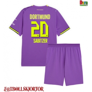 Borussia Dortmund Marcel Sabitzer #20 Tredje Kläder Barn 2026-27 Kortärmad (+ Korta byxor)